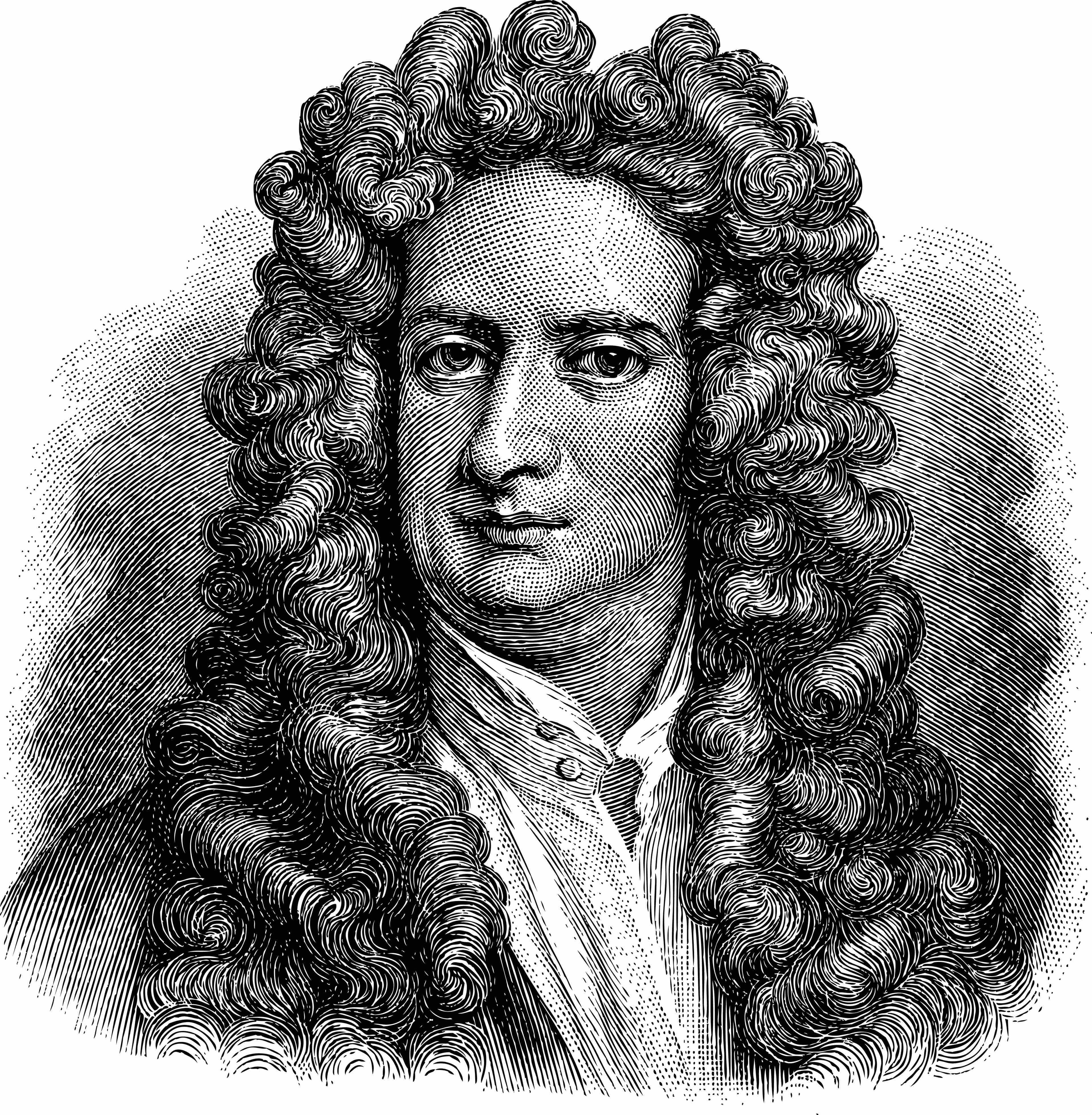 sketch of Isaac Newton